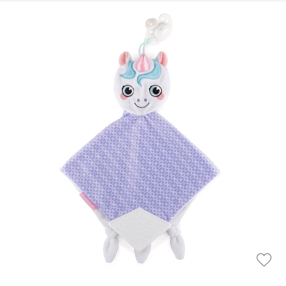 BooginHead PaciPal Teether Blanket  - Unicorn - Picture 1 of 10